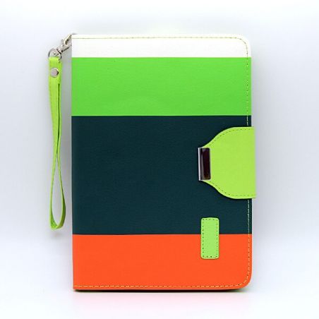 Achat Etui portefeuille Rainbow iPad Mini