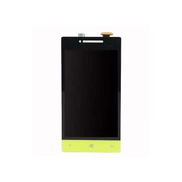 Achat Ecran complet (LCD + Tactile) JAUNE - HTC 8S SO-9091