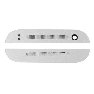 Plastic front cover lower / upper White - HTC One Mini 2  HTC One Mini 2 - 2