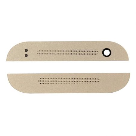 Plastic front cover lower / upper Gold - HTC One Mini 2  HTC One Mini 2 - 1