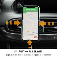 Achat Support voiture et Chargeur sans fil QI CW17