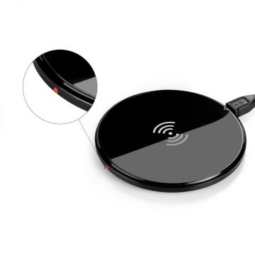 Round wireless charger for iPhone 5 5S 5S 5C 6 6 6 Plus 6S 6S Plus 7 7 Plus