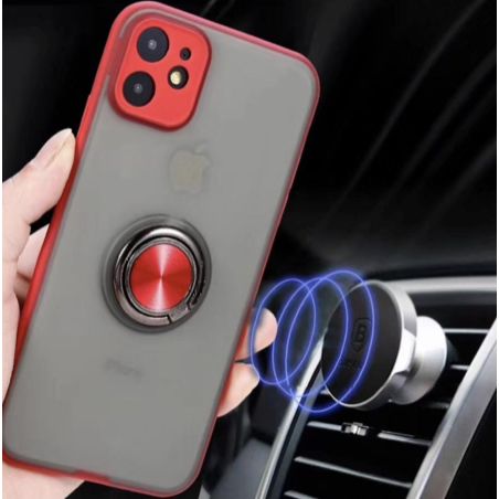 Achat Coque TPU avec anneau aimanté pour iPhone XR