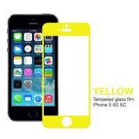 Achat Film Verre Trempé Protection Avant couleur iPhone 5/5S/5C/SE