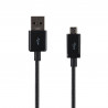 Schwarzes USB-Mikrofonkabel für Samsung