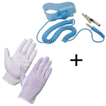 Anti-static gloves