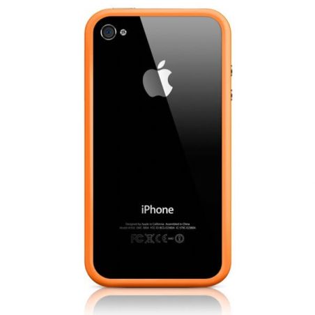 Bumper - Contour TPU Oranje Iphone 4 & 4S