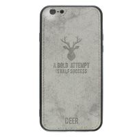 Deer" shell with iPhone 6 / 6S leather effect