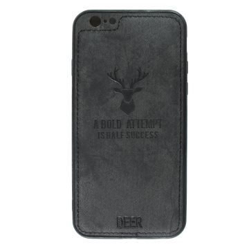 Deer" shell with iPhone 6 / 6S leather effect