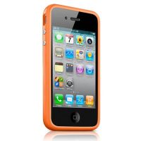 Achat Bumper - Contour TPU Orange IPhone 4 & 4S COQ4X-023X