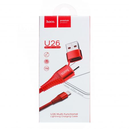 Blitz auf USB-C / USB-Kabel Hoco Ladegeräte - Batterien externe - Kabel iPhone X - 4