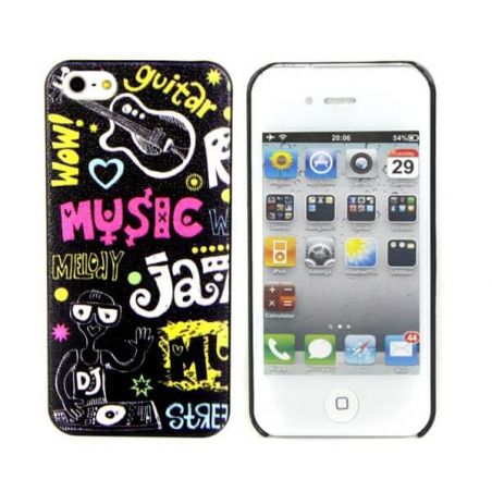 Achat Coque rigide music jazz iPhone 5/5S/SE COQ5X-286X