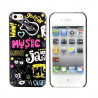 Music Jazz hard cover case iPhone 5/5S/SE