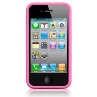 Achat Bumper - Contour TPU Rose IPhone 4 & 4S COQ4X-022X