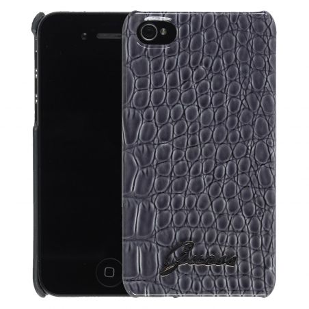 Achat Coque Croco Gris Guess iPhone 4/4S COQ4X-091X