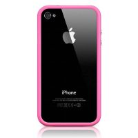 Achat Bumper - Contour TPU Rose IPhone 4 & 4S COQ4X-022X