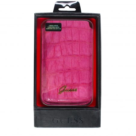 Guess Croco Pink Pink Universal Croco Cover Guess iPhone 5 5S SE - 1