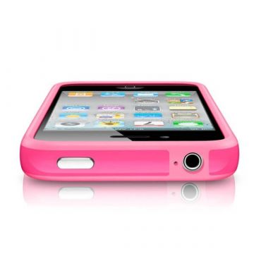 Achat Bumper - Contour TPU Rose IPhone 4 & 4S COQ4X-022X