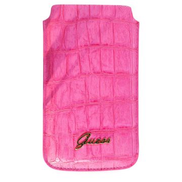 Guess Croco Pink Universal Croco Cover Guess iPhone 5 5S SE - 3