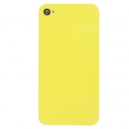 Achat Face arrière de remplacement jaune pour iPhone 4S IPH4S-085X