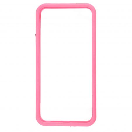 Achat Bumper - Contour TPU Rose et transparent iPhone 5/5S/SE COQ5X-017X