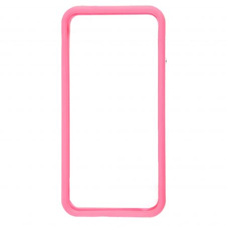 Achat Bumper - Contour TPU Rose et transparent iPhone 5/5S/SE COQ5X-017X