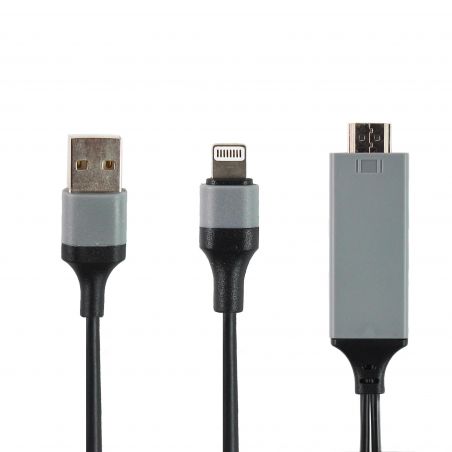 Bliksem naar HDMI/HDTV iPhone naar iPad aan te passen kabel