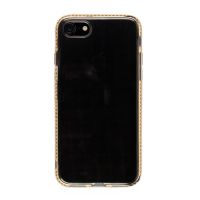 Achat Coque TPU transparente bords en strass iPhone 8 / 7/SE 2