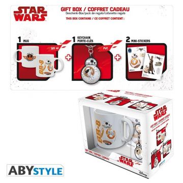 Achat STAR WARS - Pack BB8 [Mug + Porte-clés + Stickers] ABYSSE-1