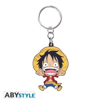 EEN PIECE - Cadeaubox [Mok + Sleutelhanger + "Luffy" Notebook].  Een stuk - 4