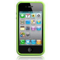 Achat Bumper - Contour TPU Vert IPhone 4 & 4S COQ4X-020X