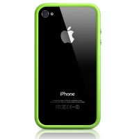 Achat Bumper - Contour TPU Vert IPhone 4 & 4S COQ4X-020X