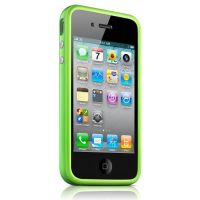 Achat Bumper - Contour TPU Vert IPhone 4 & 4S COQ4X-020X