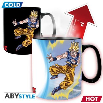 Achat DRAGON BALL - Mug Heat Change Goku VS Buu ABYSSE-45