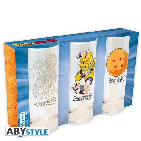 DRAGON BALL - Set of 3 DBZ glasses  Dragon Ball - 1