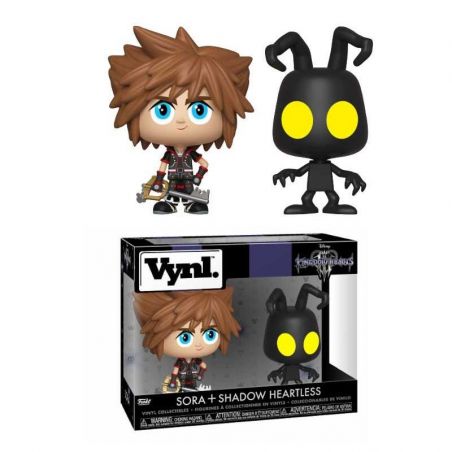 KINGDOM HEARTS - VYNL Sora & Heartless Figurine  Kingdom Hearts - 1