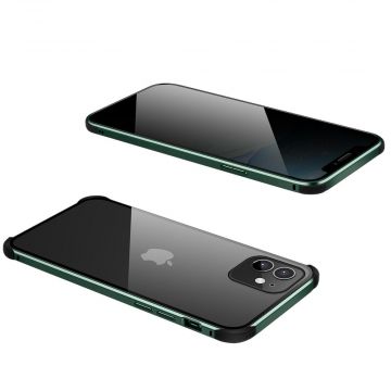 Case 360 iPhone 11 Pro (Magnetverschluss + gehärtetes Glas)