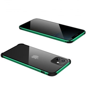 Case 360 iPhone 11 Pro (Magnetverschluss + gehärtetes Glas)