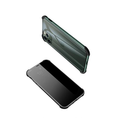 360° Antispyware iPhone XR beschermhoesjes[Magnetische sluiting + gehard glas Vertrouwelijkheid].