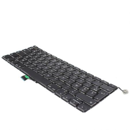 AZERTY Keyboard - MacBook Pro 13" Unibody Keyboard  MacBook Pro 13" Unibody Mi 2009 spare parts (A1278 - EMC 2326) - 1