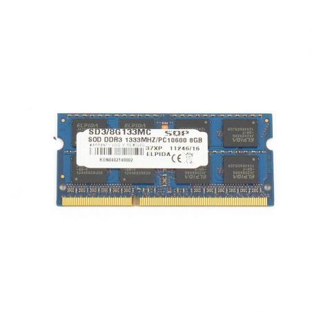 Arbeitsspeicher SQP SoDimm 8 GB DDR3-1333 MHz PC3-10600  Ersatzteile Mac Mini Mid 2011 (A1347 - EMC 2442) - 1