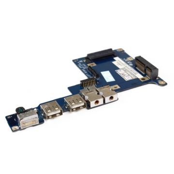 Left Input/Output Map - MacBook Pro 2008  MacBook Pro 17" spare parts Beginning of 2008 (A1261 - EMC 2199) - 1