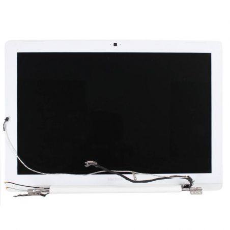 Wit geassembleerd scherm - MacBook 13" Medio 2009 Santa Rosa/Penryn  MacBook 13" Unibody Mi 2009 reserveonderdelen (A1181 - EMC 