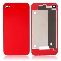 Achat Face arrière de remplacement rouge pour iPhone 4S IPH4S-084X