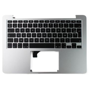 Top shell + azerty keyboard - MacBook Pro 13" Retina A1502 EU-US (2015)  MacBook Pro 13" Retina spare parts Early 2015 (A1502 - 