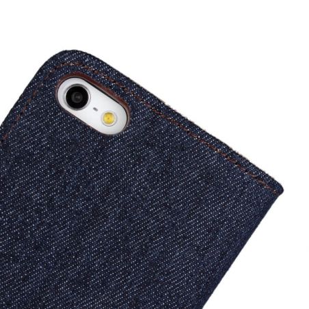 Jeans Kaarthouder hoes iPhone 5/5S/SE  Dekkingen et Scheepsrompen iPhone 5 - 6