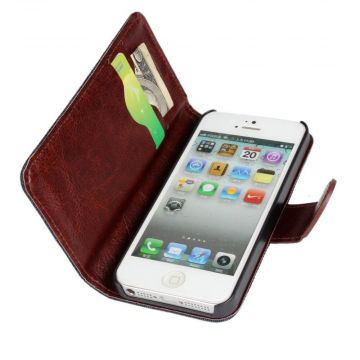 Achat Etui portefeuille Jeans iPhone 5/5S/SE COQ5X-236X