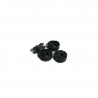 Lot de 4 caoutchoucs d'angle pour lecteur - Wii