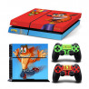 Aufkleber PS4 Crash Bandicoot