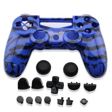 Camouflage-look joystickschelpen + knoppen - PS4